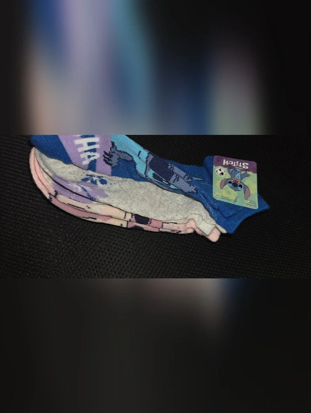 Disney Lilo & Stitch Kids 3 Pouch Set, 2 Pk Pens & 2 Luggage Tags, 3pk Socks